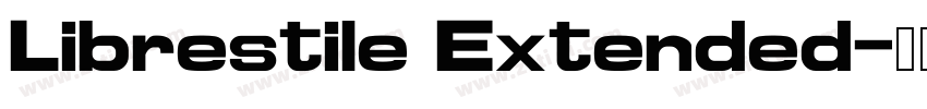 Librestile Extended字体转换